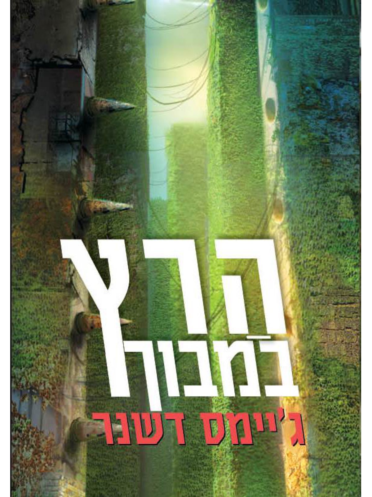 הרץ במבוך כריכת הסרט