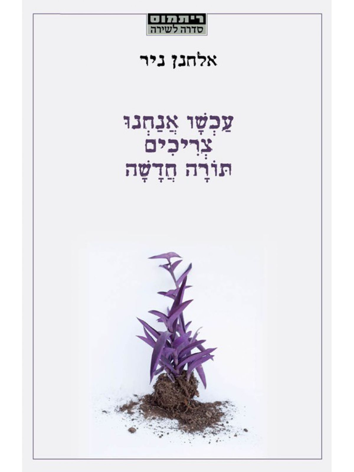 עכשו אנחנו צריכים תורה חדשה