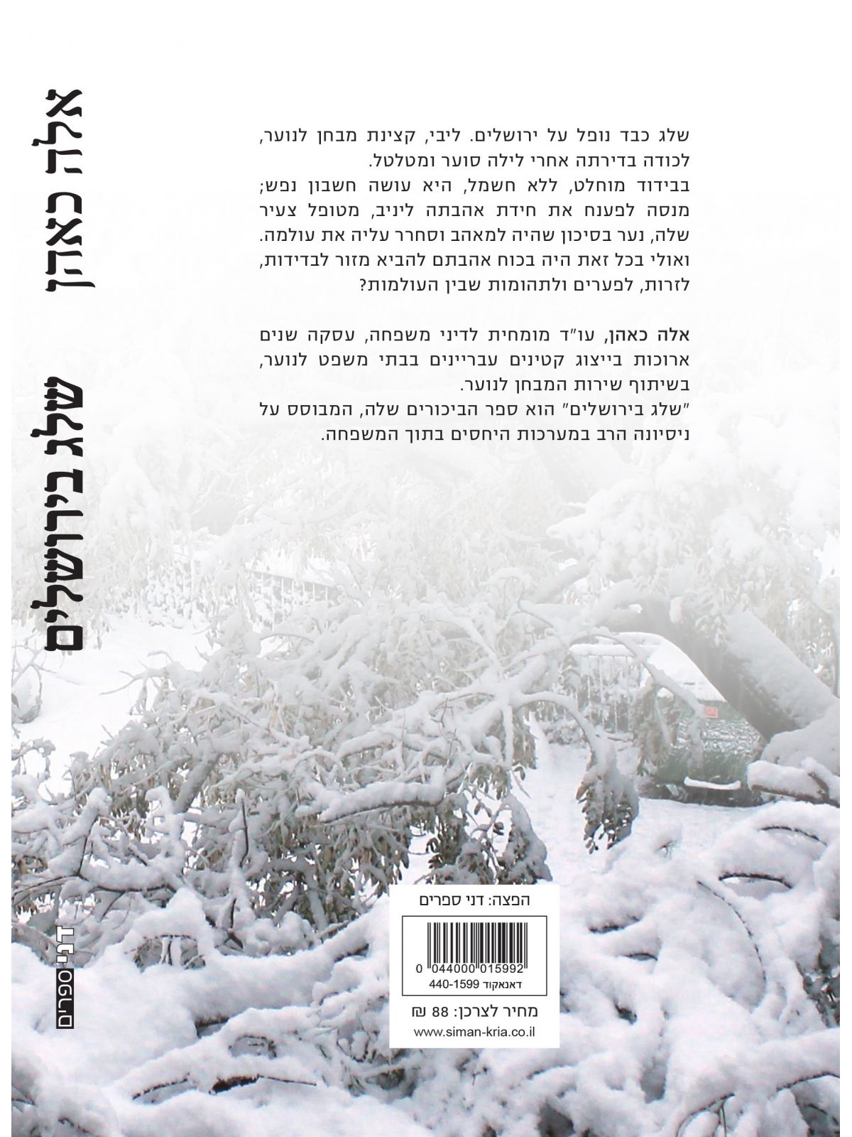 שלג בירושלים