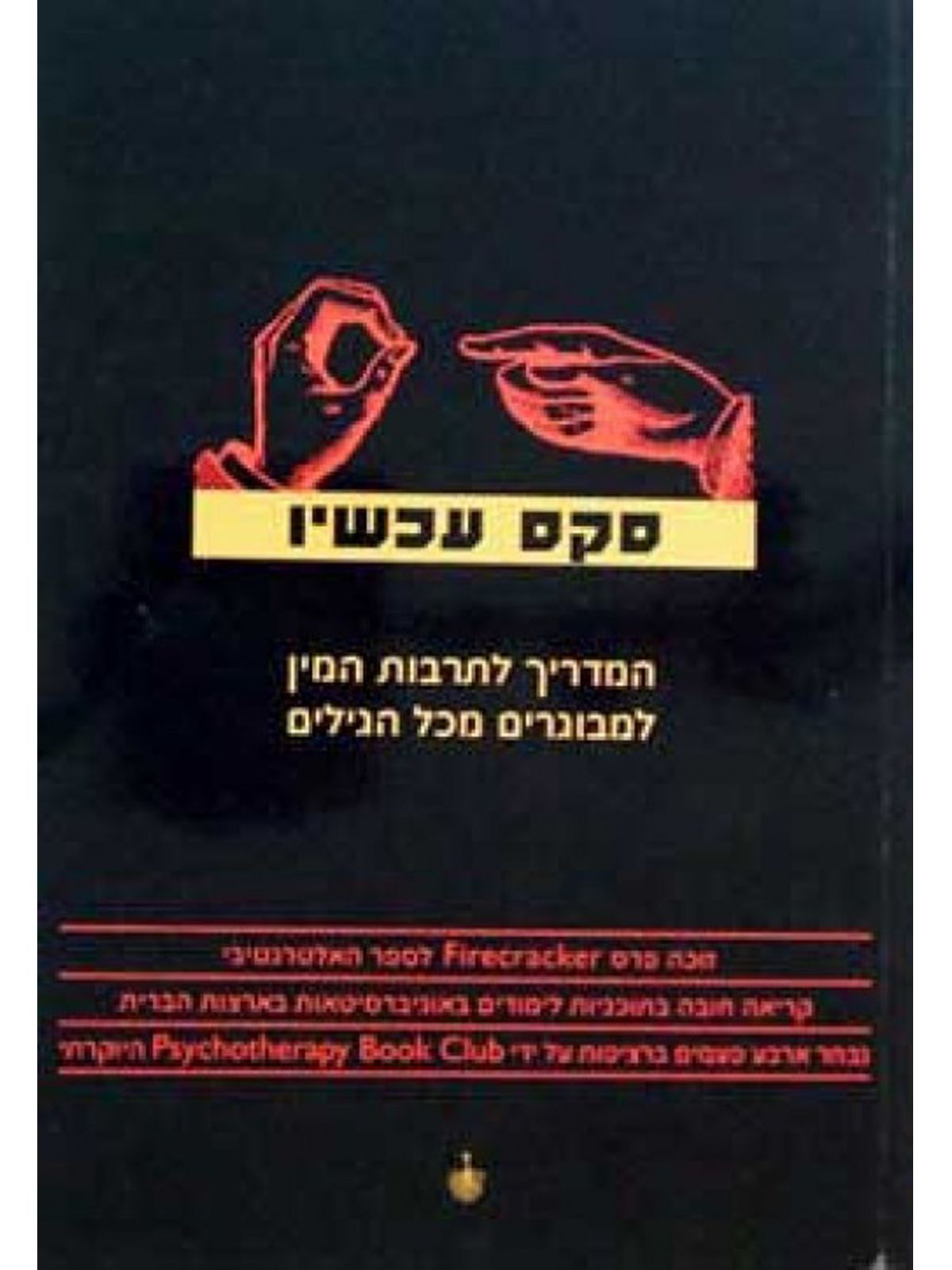 סקס עכשיו המדריך לתרבות המין למבוגרים מכל הגילים