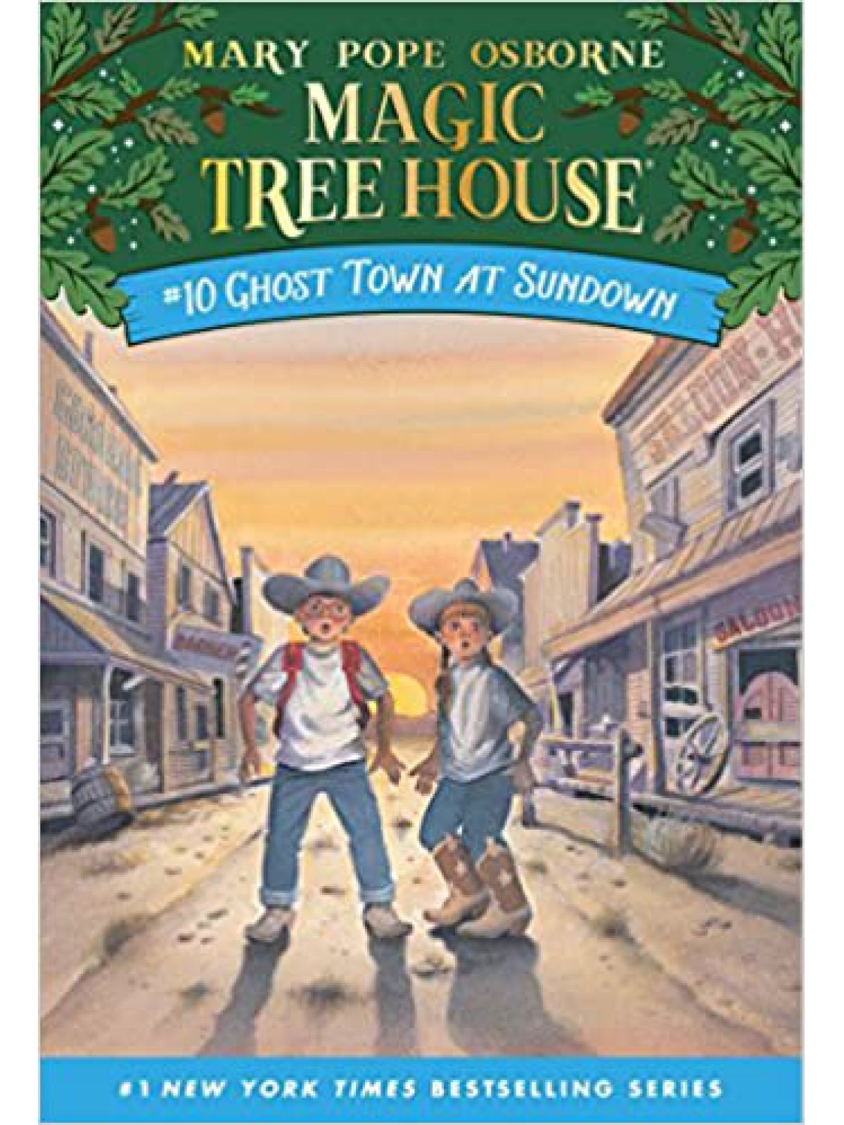 GHOST TOWN AT SUNDOWN