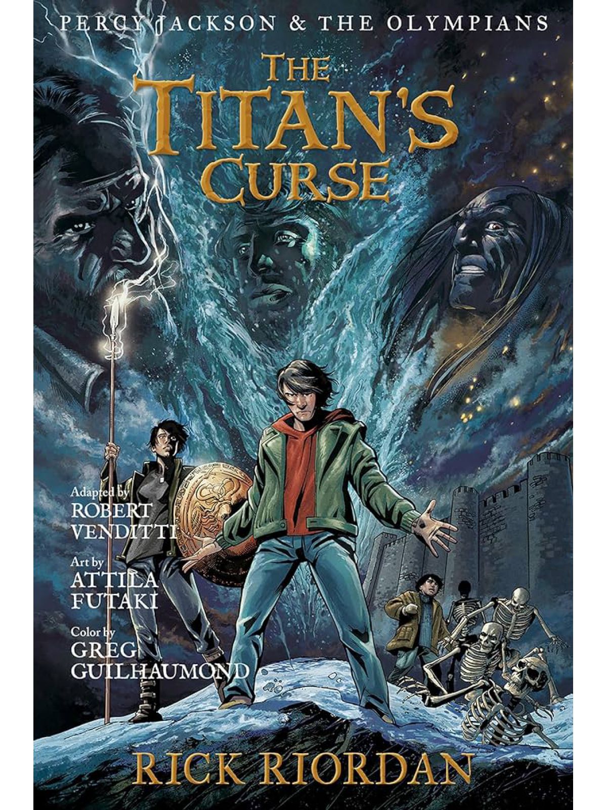 PERCY JACKSON AND THE OLYMPIANS #3: TITAN’S CURSE GRAPHIC NOVEL