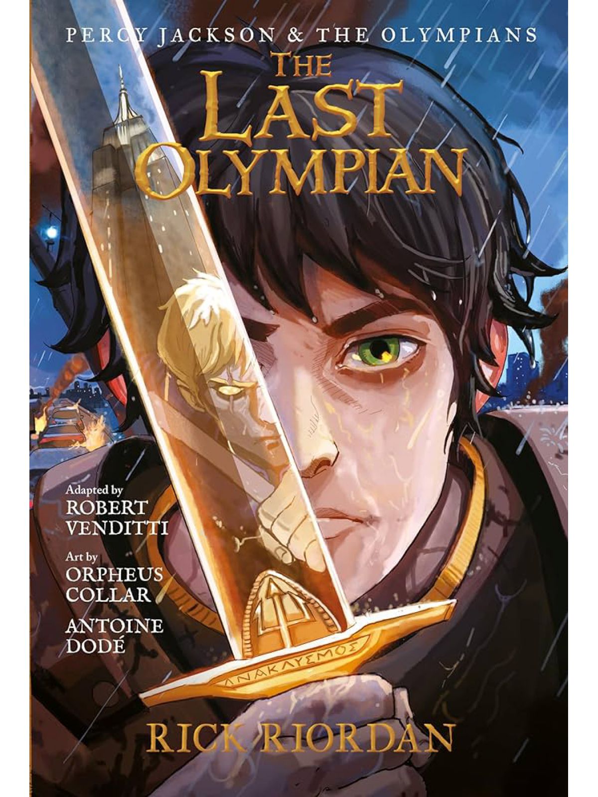 PERCY JACKSON AND THE OLYMPIANS #5: LAST OLYMPIAN GRAPHIC NOVEL