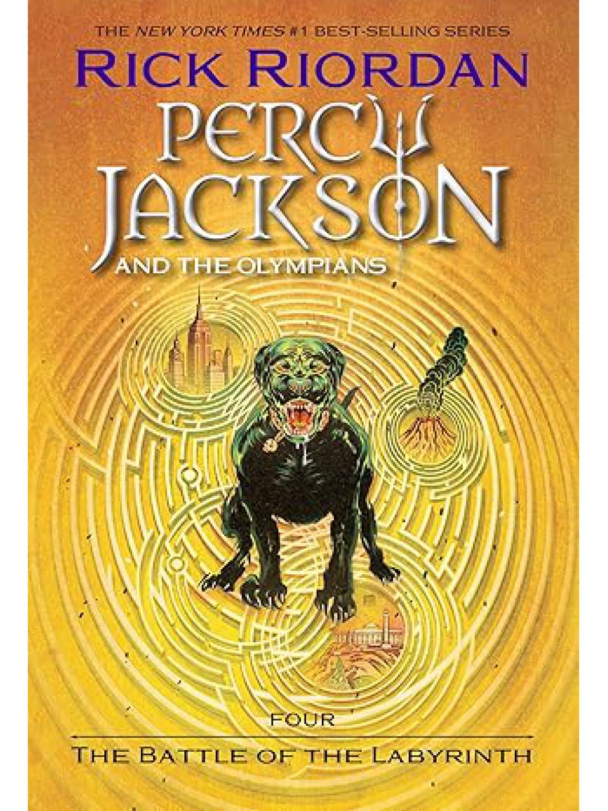 PERCY JACKSON AND THE OLYMPIANS BK 4: BATTLE OF THE LABYRINTH