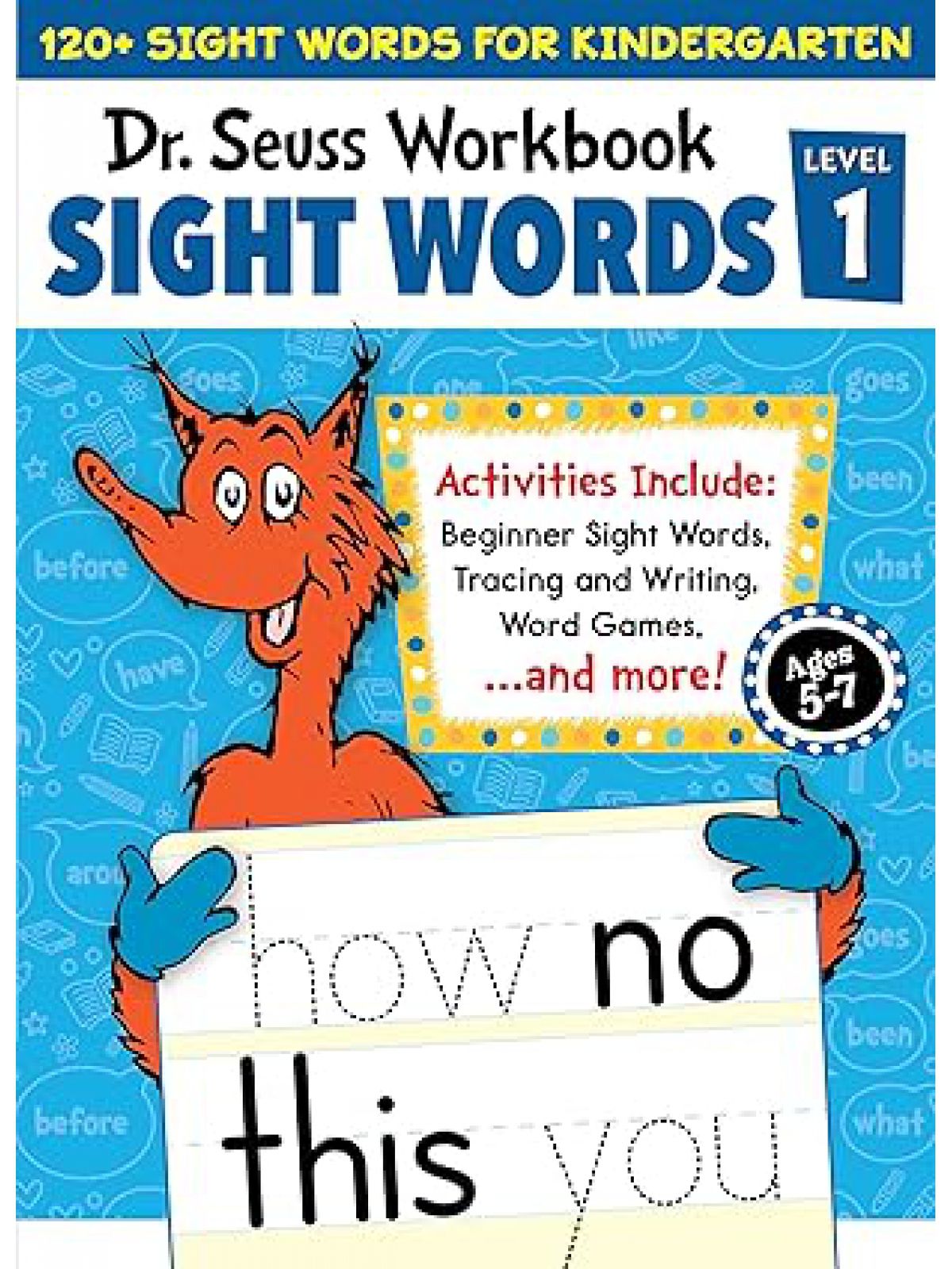 DR SEUSS SIGHT WORDS LEVEL 1 WORKBOOK