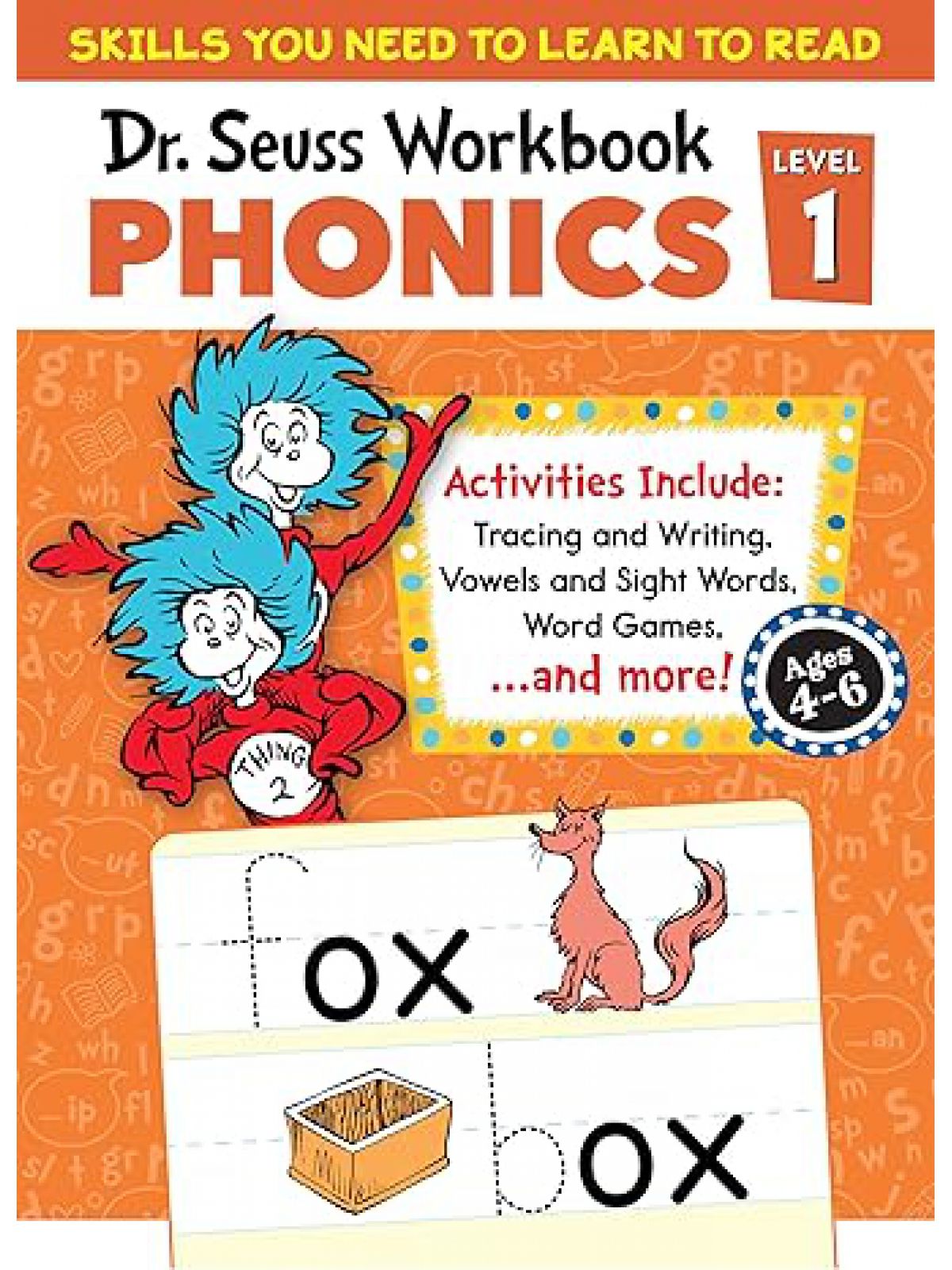 DR SEUSS PHONICS LEVEL 1 WORKBOOK