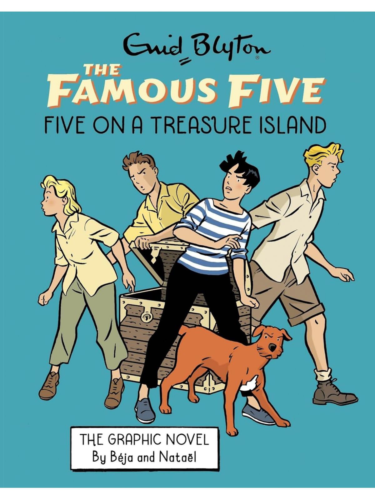 FAMOUS FIVE GRAPHIC NOVEL: FIVE ON A TREASURE ISLAND BOOK 1