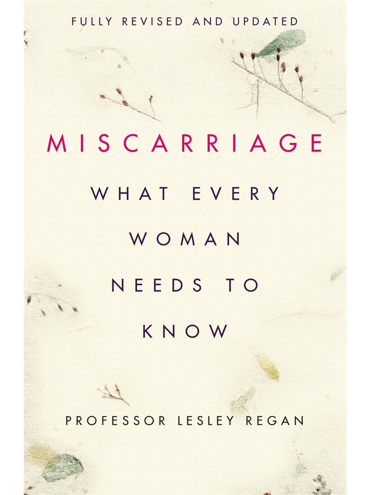 MISCARRIAGE: WHAT EVERY WOMAN NEEDS TO KNOW