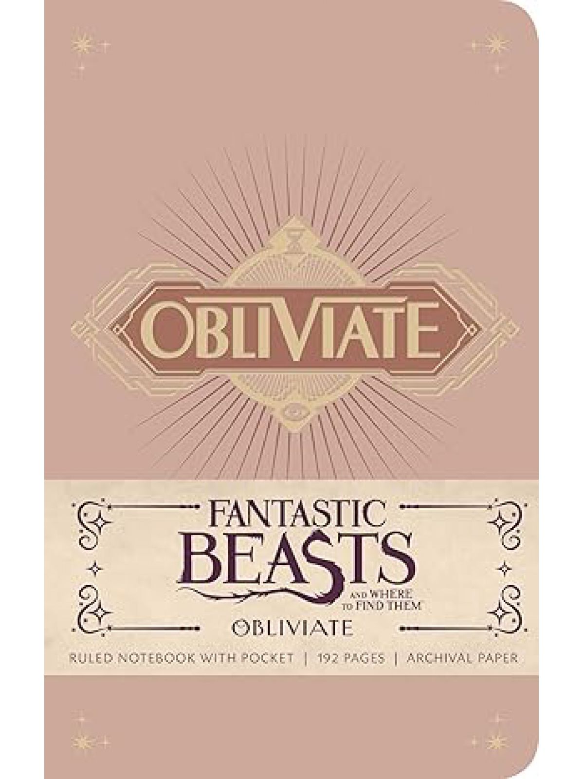 FANTASTIC BEASTS OBLIVIATE NOTEBOOK