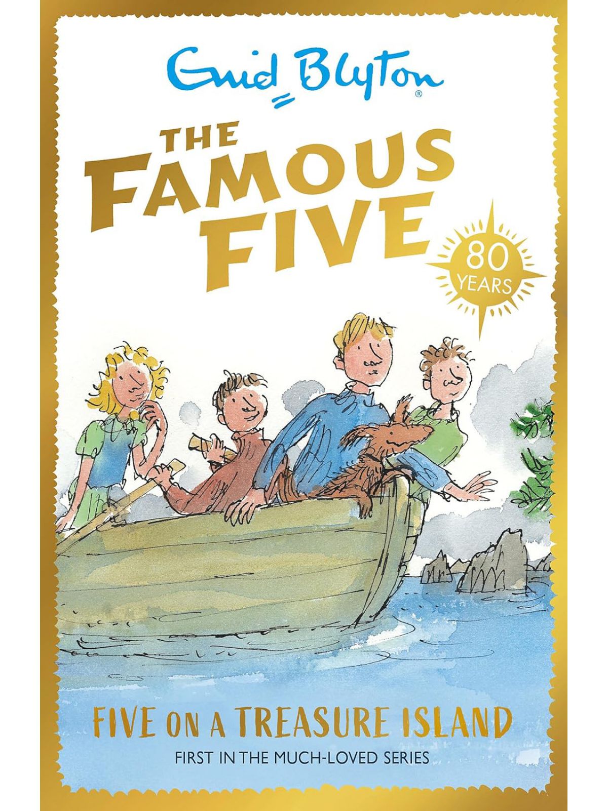 FAMOUS FIVE FIVE ON A TREASURE ISLAND #1