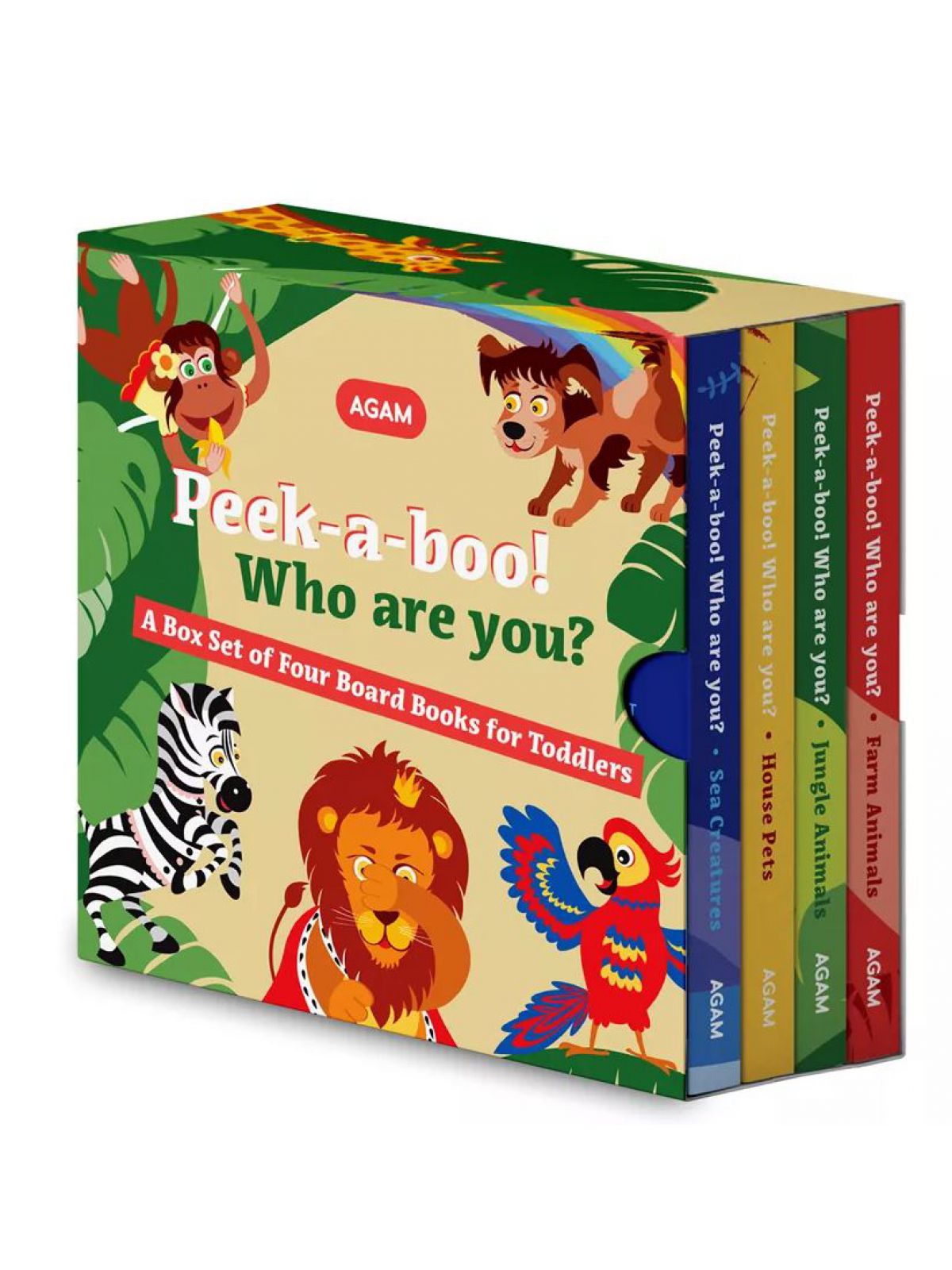 PEEK A BOO WHO ARE YOU BOX SET