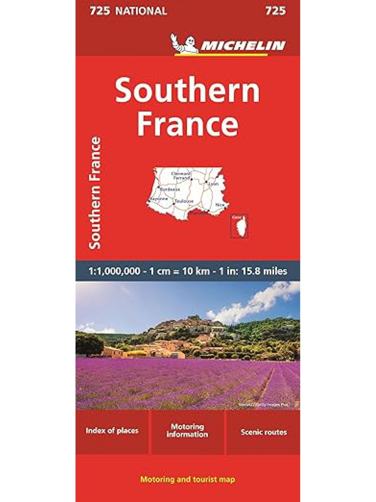 FRANCE - SOUTH MAP