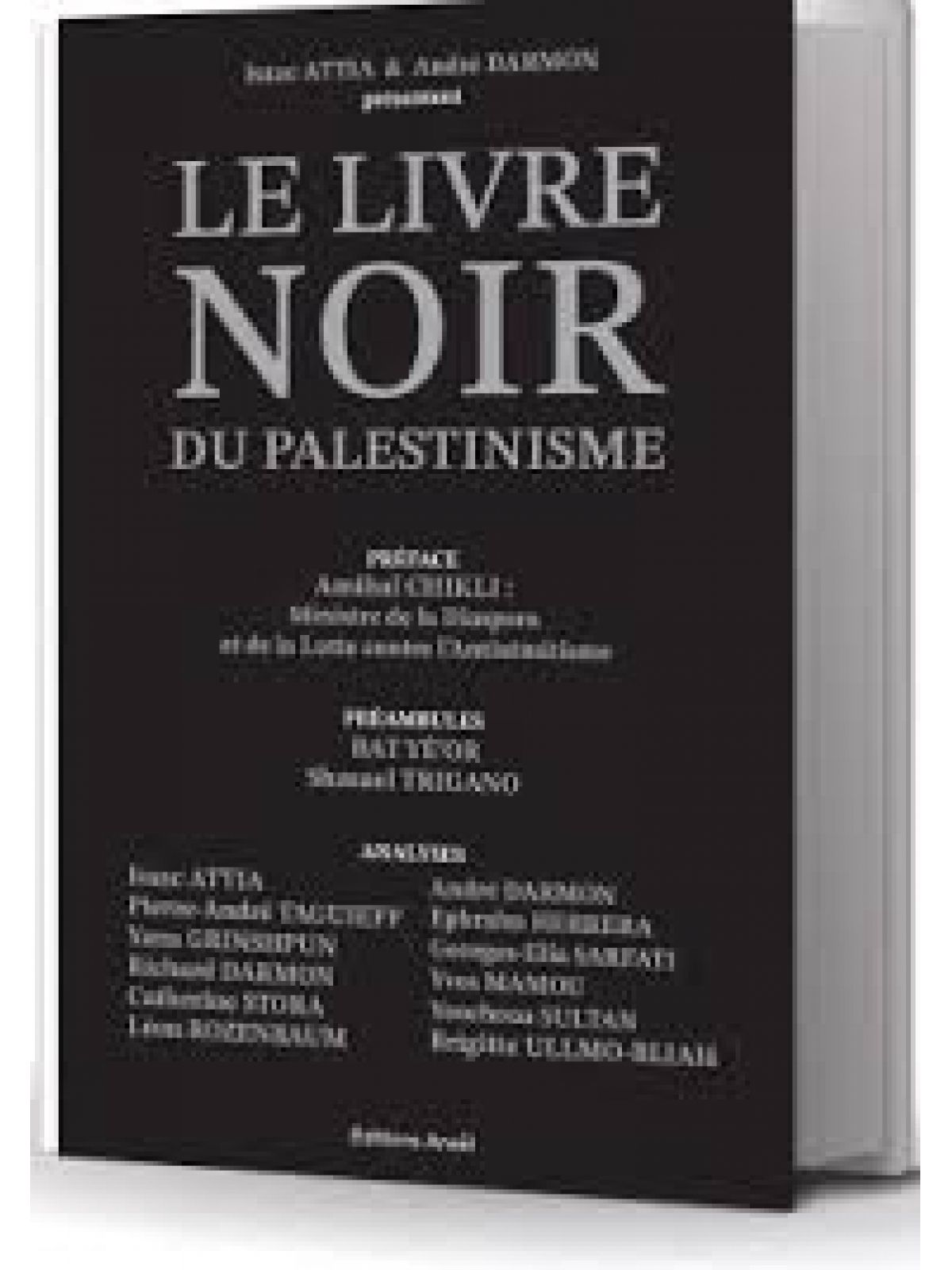 LE LIVRE NOIR DU PALESTINISME