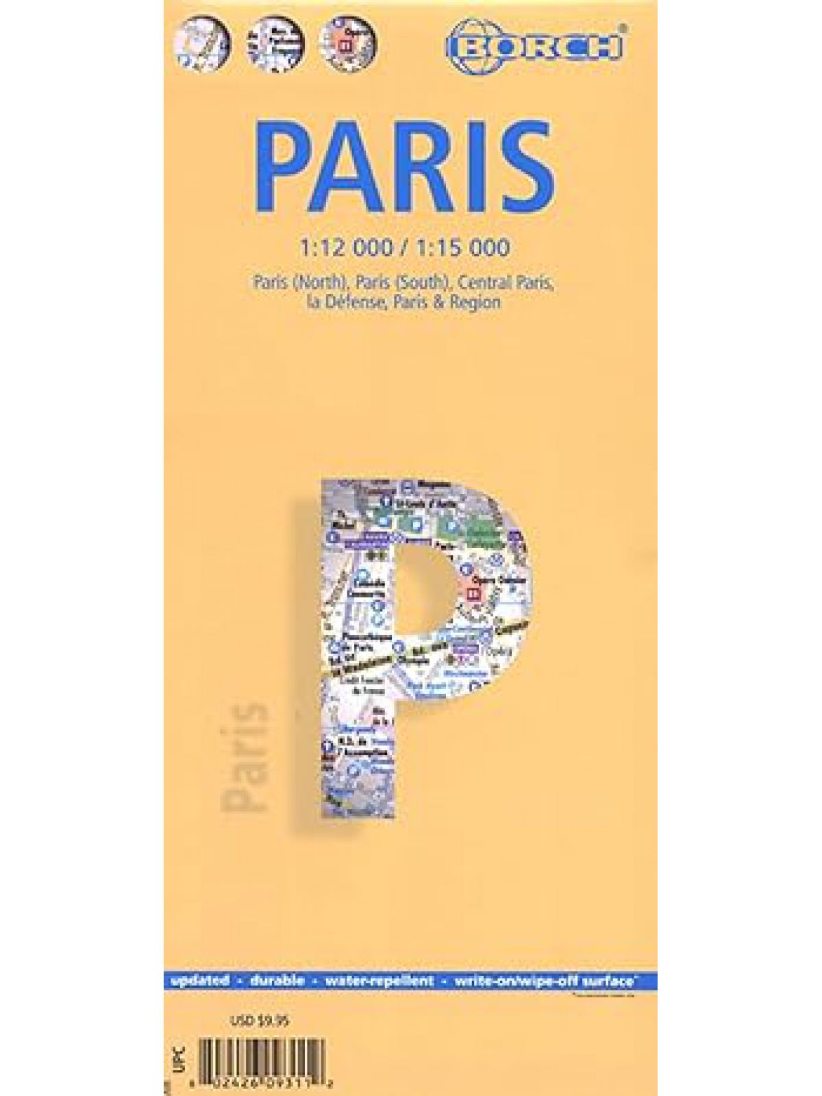 PARIS BORCH MAP