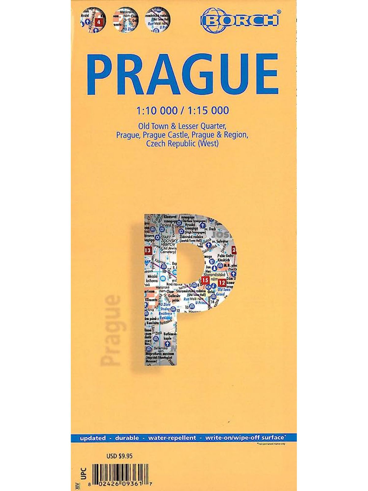 PRAGUE BORCH MAP