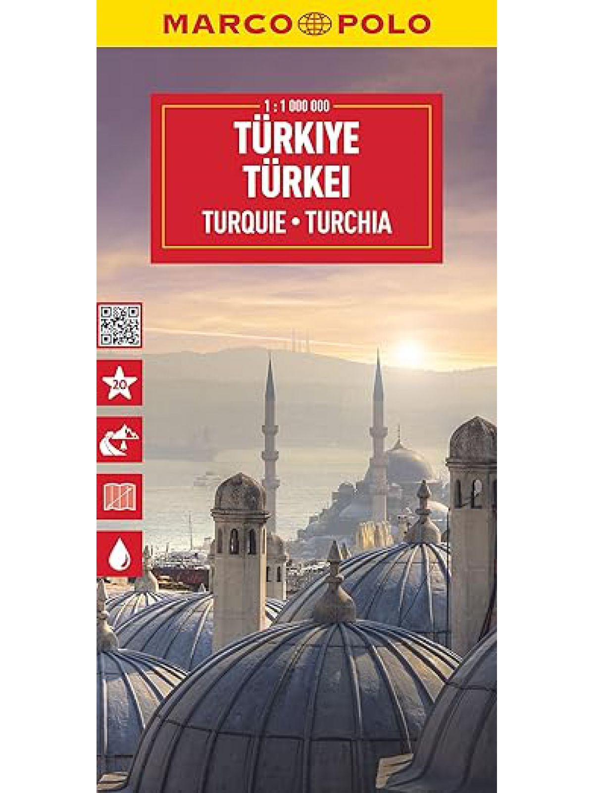 TURKEY MARCO POLO MAP