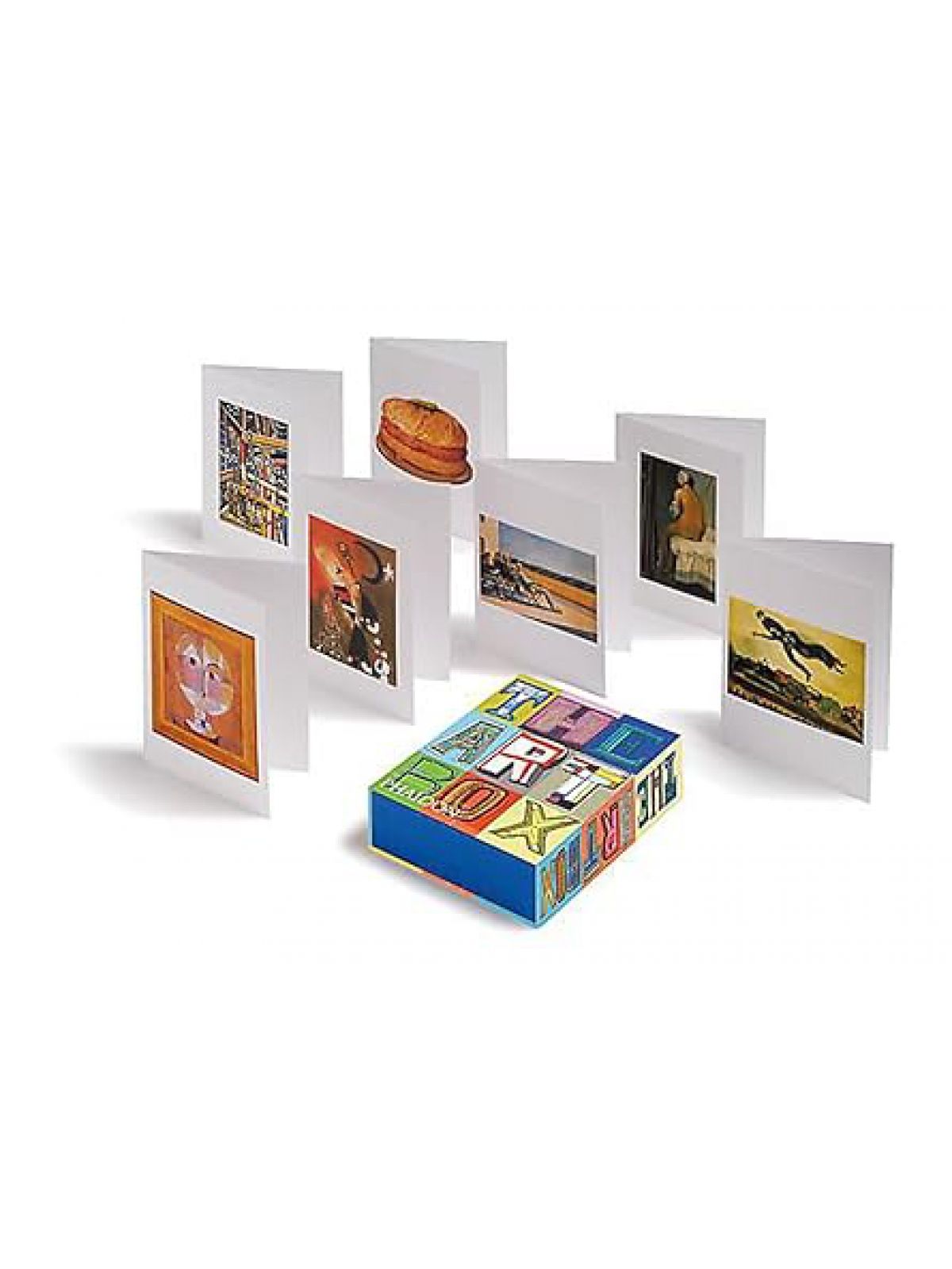 ART BOX  GREETING CARDS (BLUE)