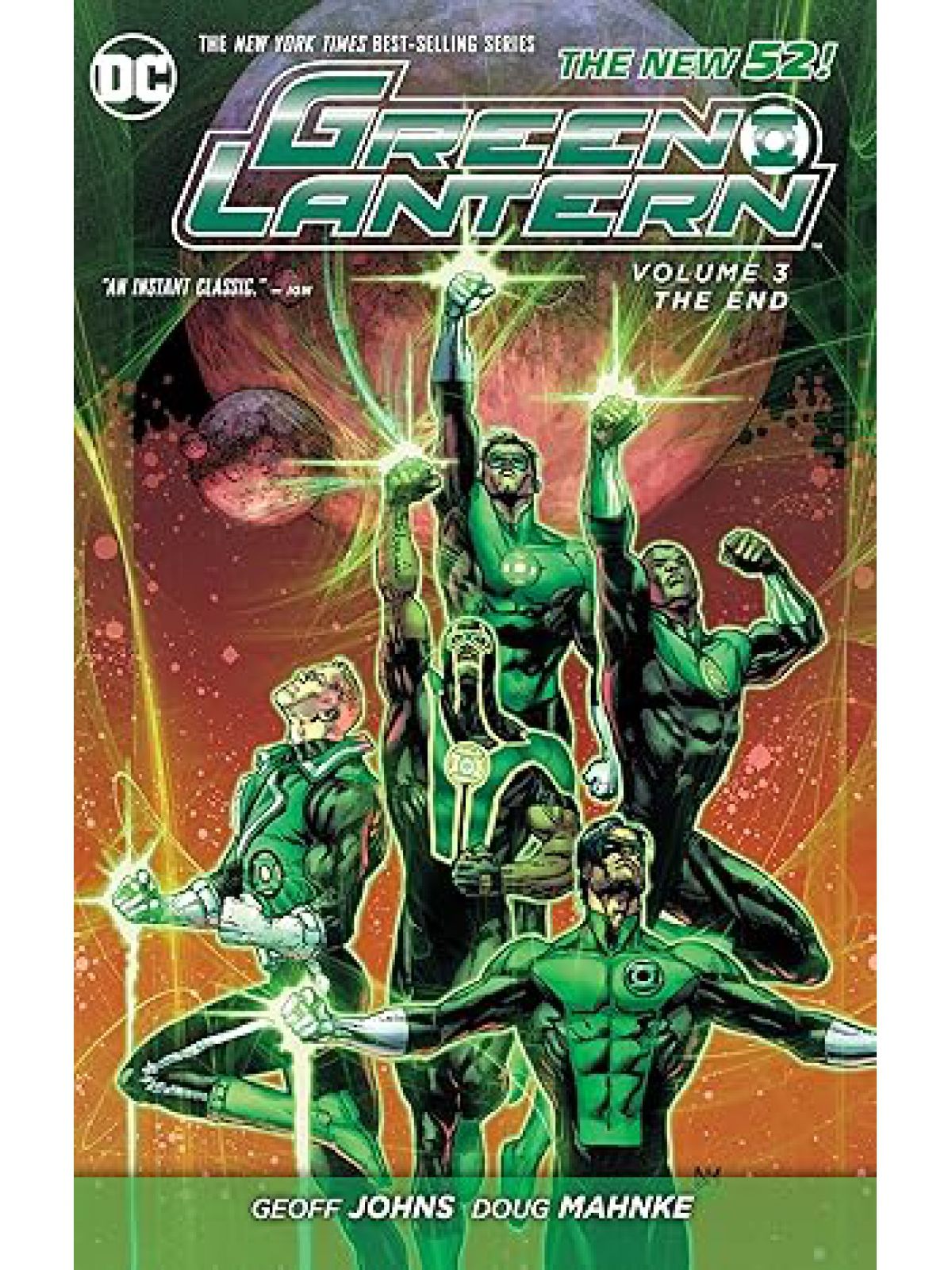 GREEN LANTERN VOL 3: THE END (THE NEW 52)