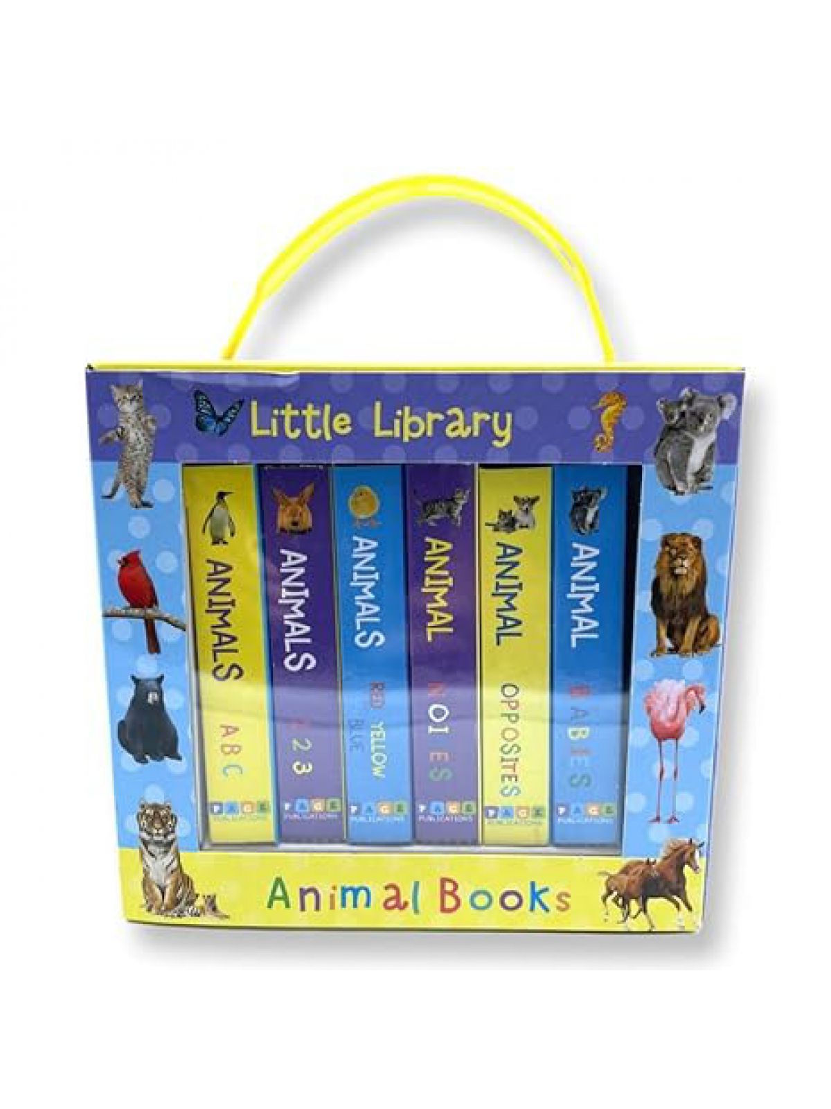 LITTLE LIBRARY ANIMAL BOOKS (6 BOOK SET)
