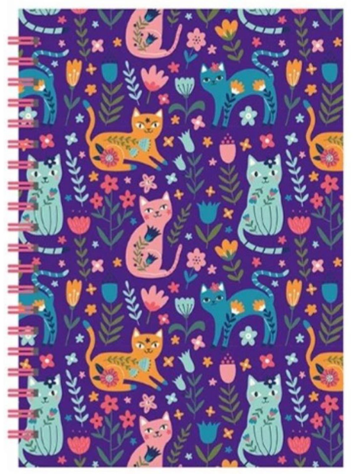 KITTIES IN FLOWERS JOURNAL