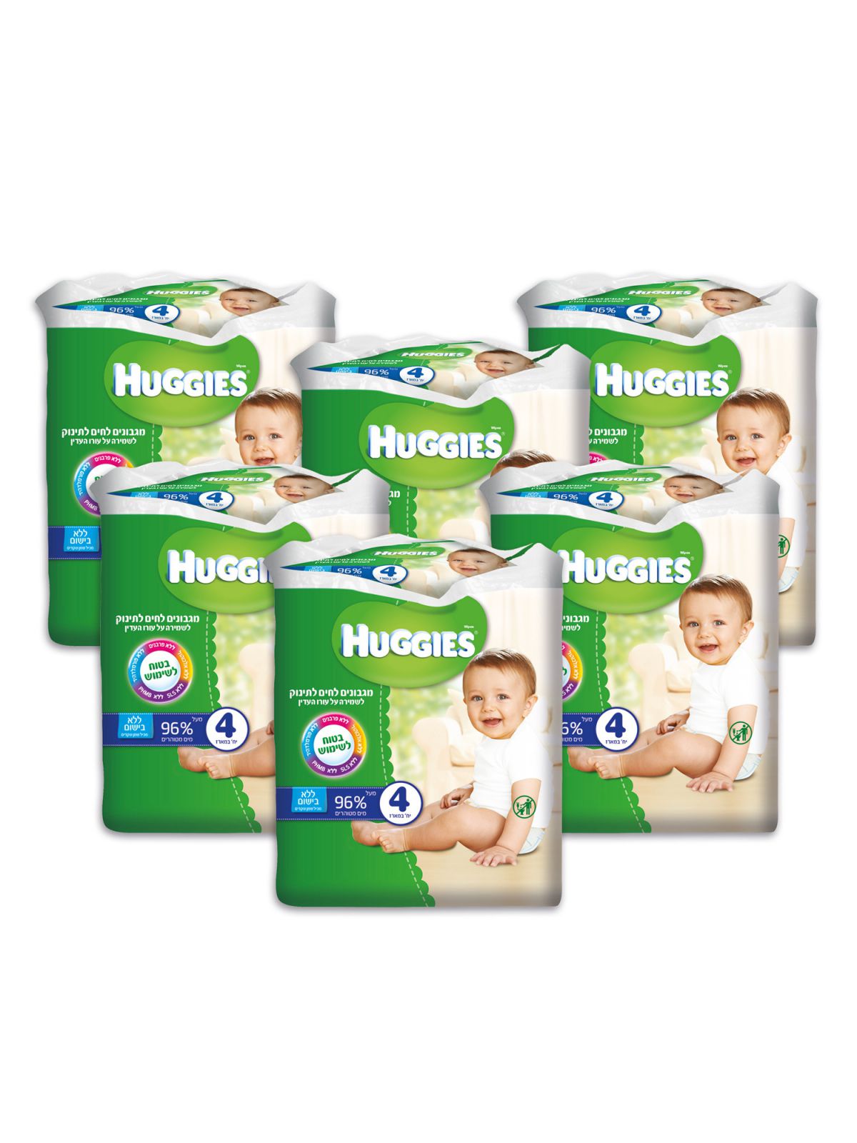 24 אריזות מגבונים האגיס ללא בישום