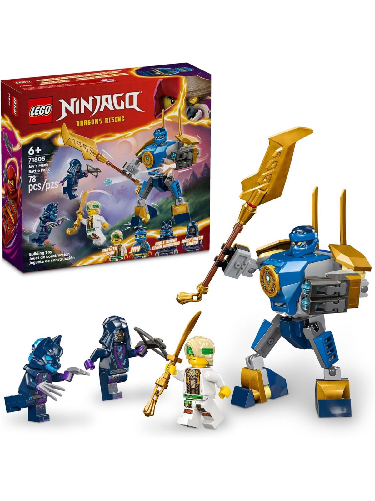 רובוט הקרב של ג’יי לגו Lego Ninjago 71805