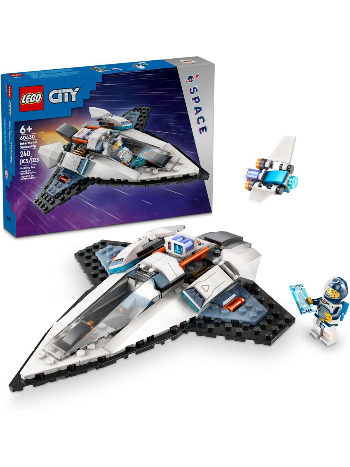 לגו חללית בין-כוכבית לגו סיטי 60430 LEGO City