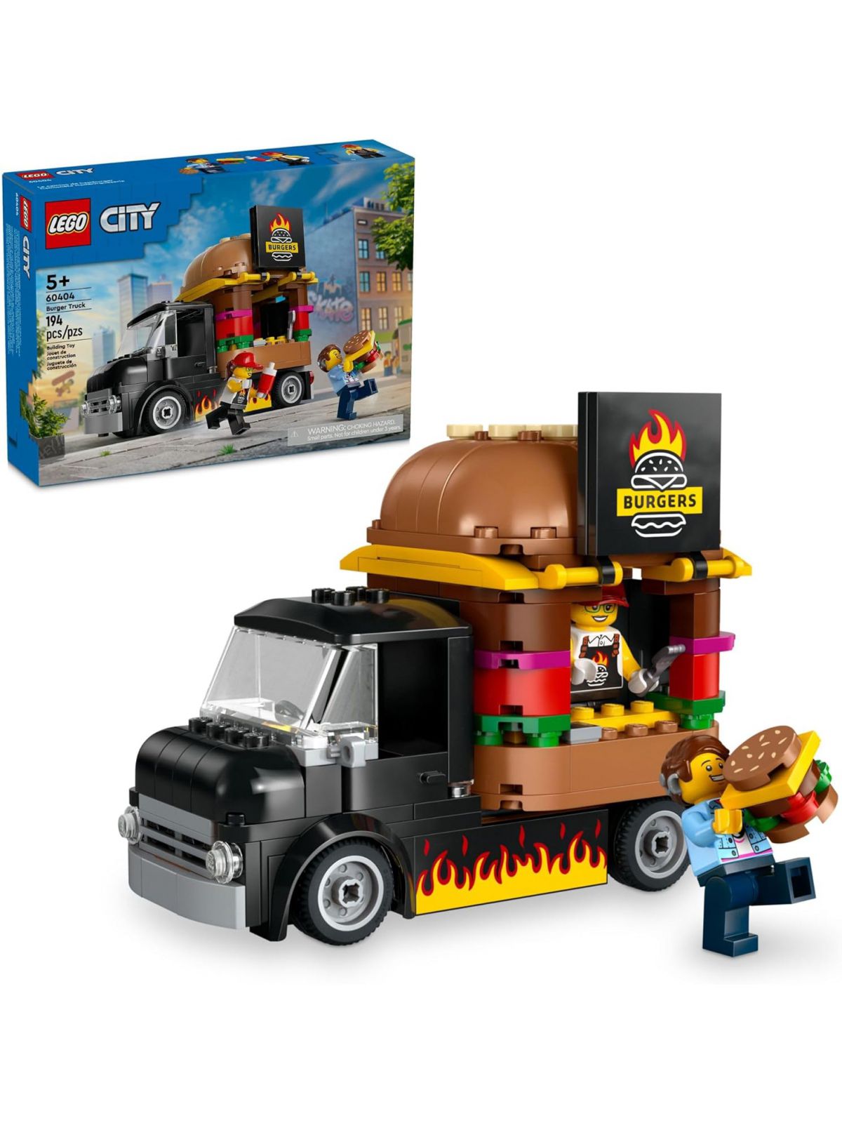 משאית המבורגרים לגו סיטי 60404 LEGO City
