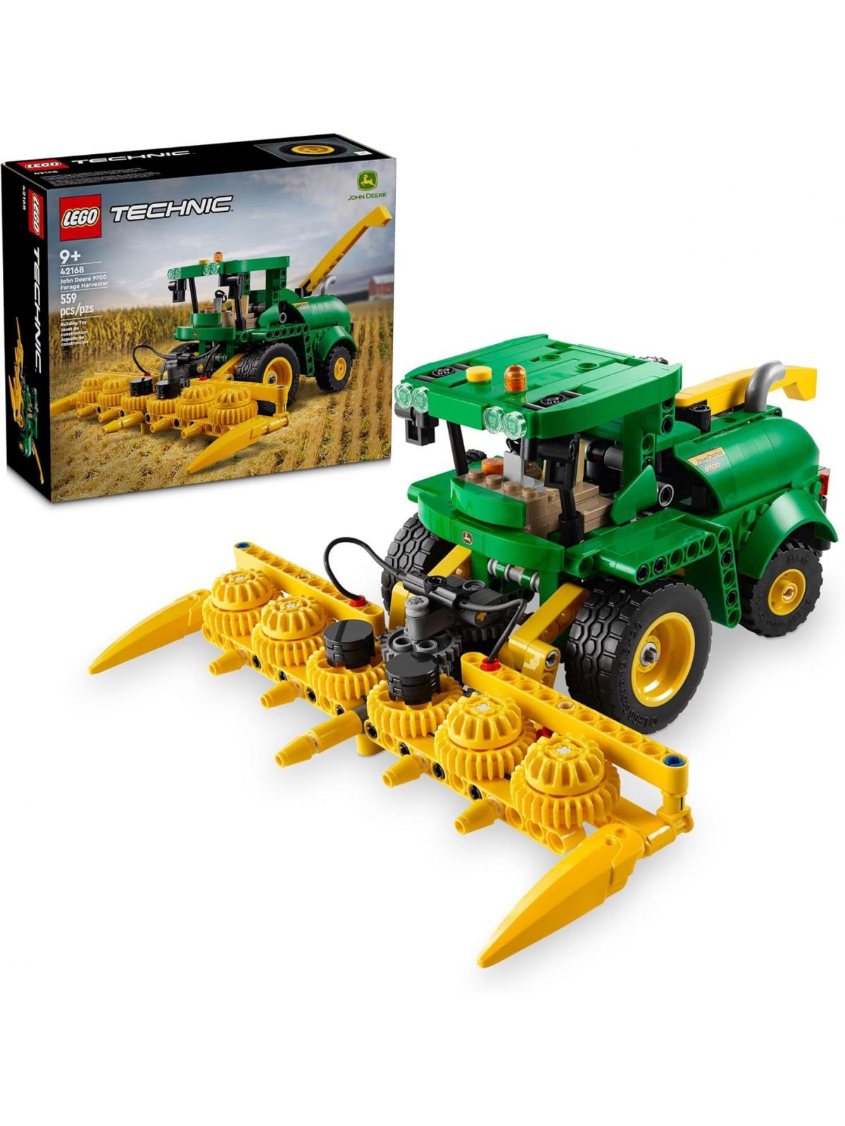 ג’ון דיר 9700 קוצר מספוא לגו טכניק 42168 LEGO Technic