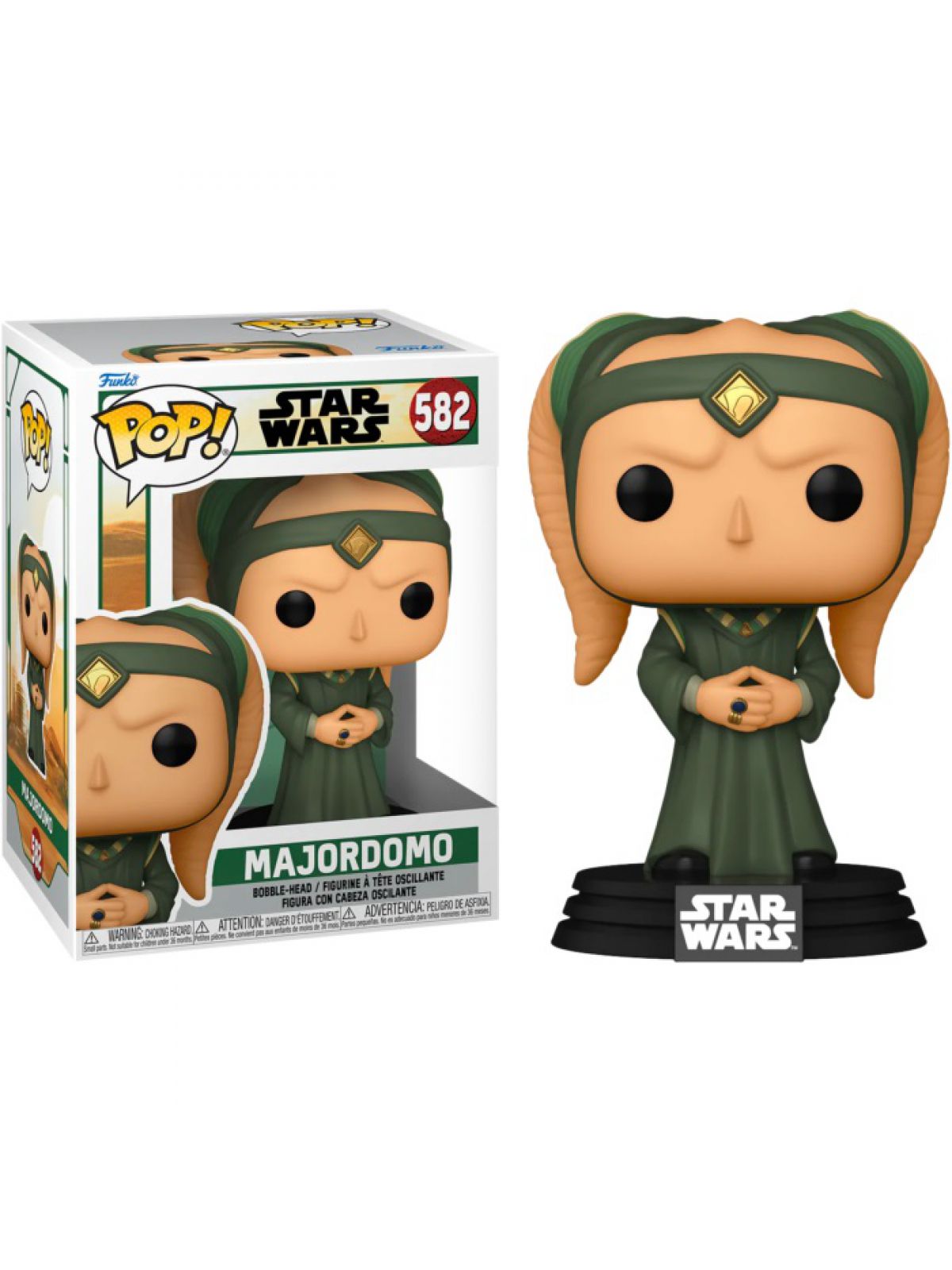 פופ מג’ורדומו מהספר של בובה פט מלחמת הכוכבים Funko POP