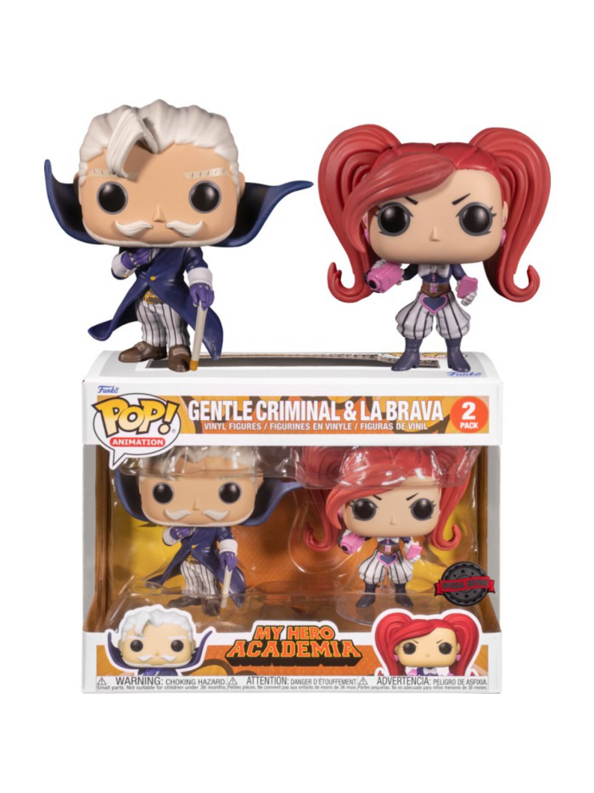 פופ לה בראבה וג’נטל קרימינל My Hero Academia Funko POP