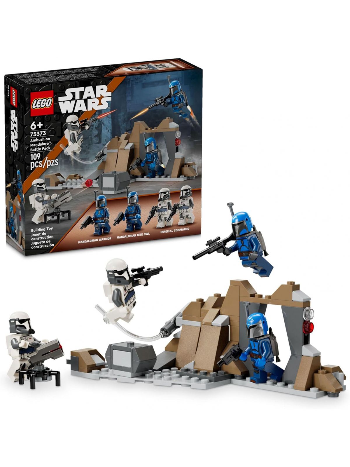 המארב נגד מנדלור ערכת הקרב לגו LEGO Star Wars 75373