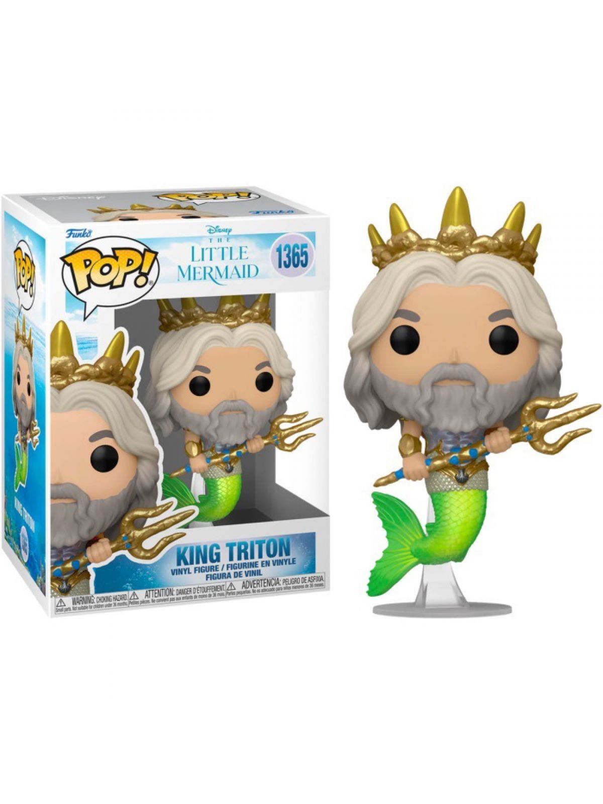 פופ המלך טריטון - בת הים הקטנה 2023 Funko POP