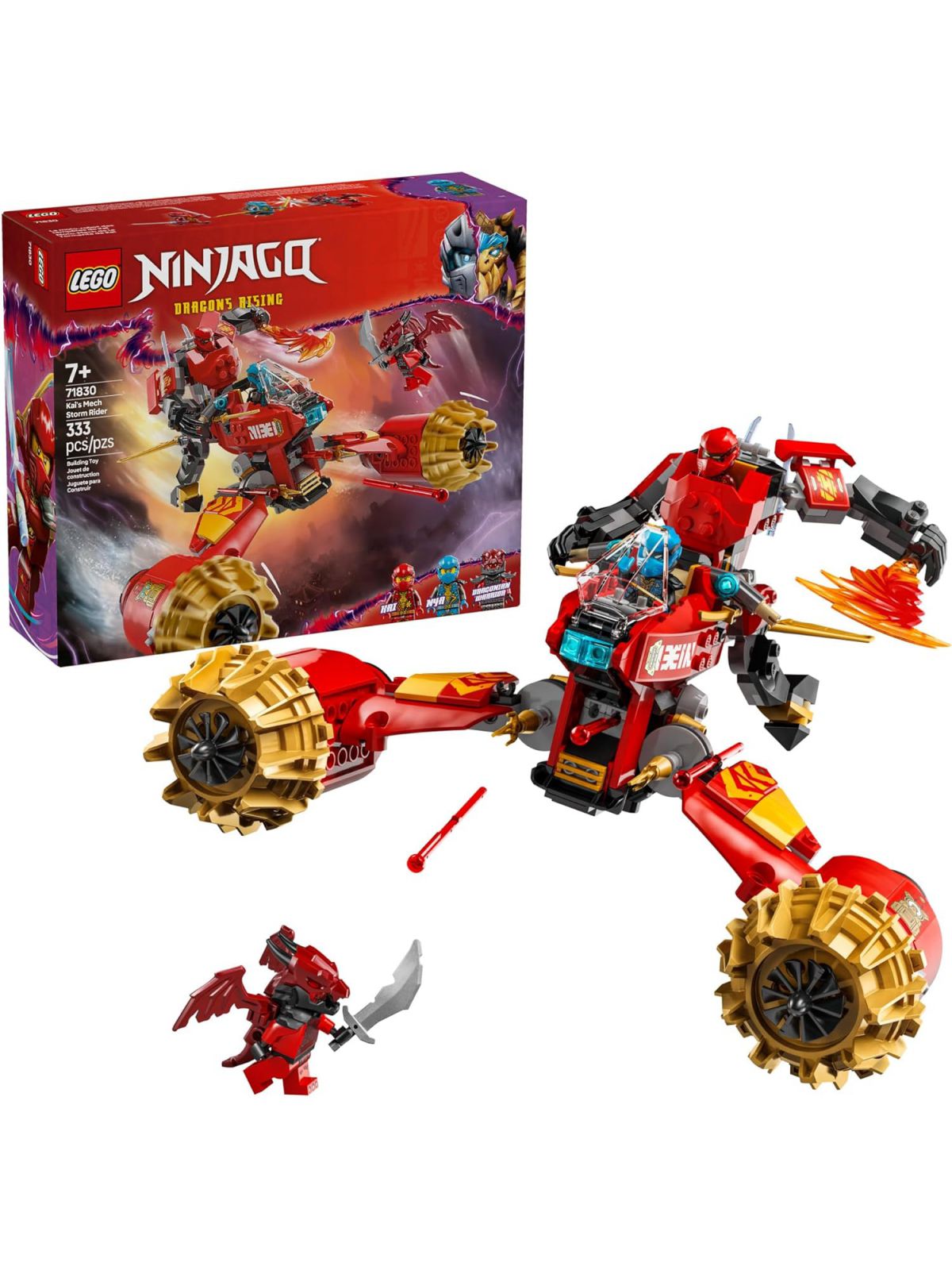 רובוט רוכב הסערה של קאי לגו LEGO Ninjago 71830