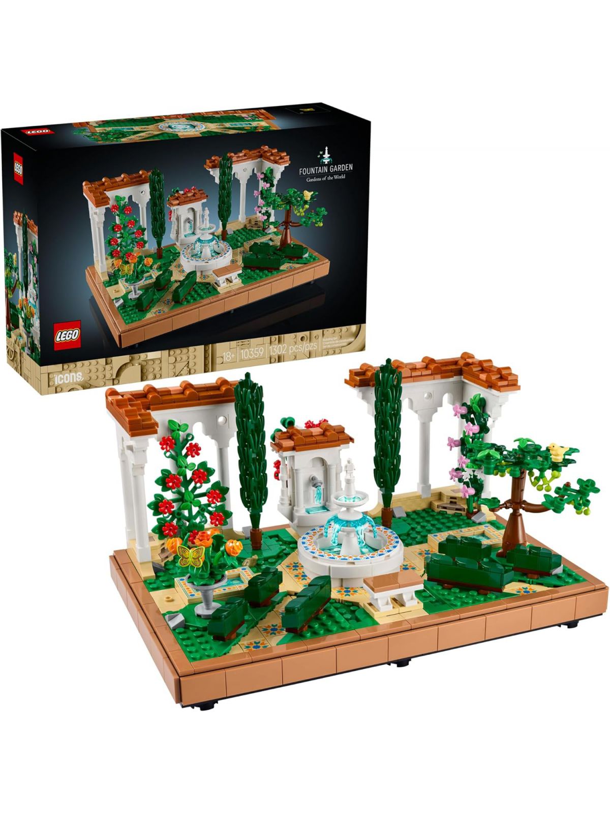 גן המזרקה לגו LEGO ICONS 10359