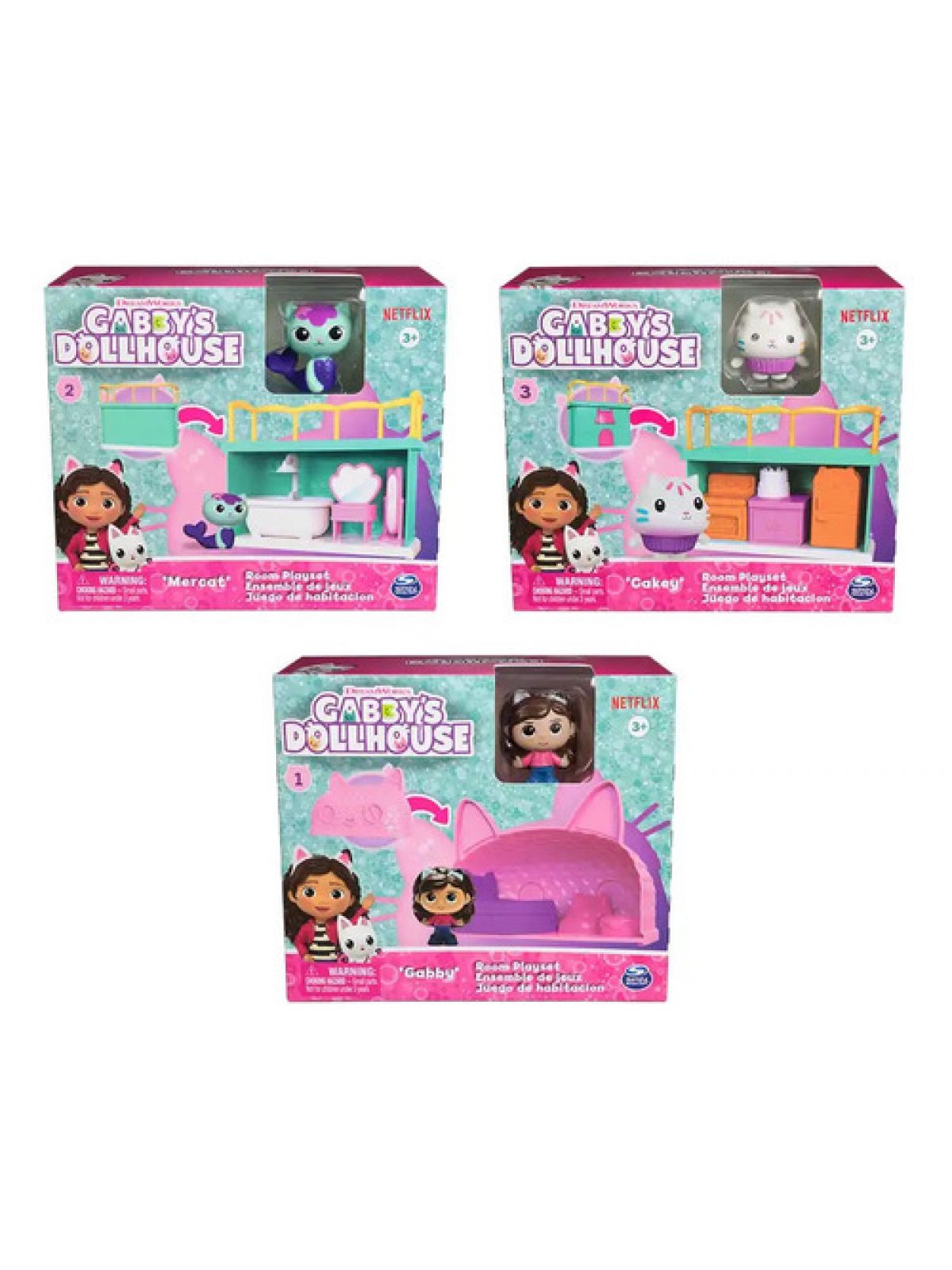 החדרים של גבי - בית הבובות של גבי