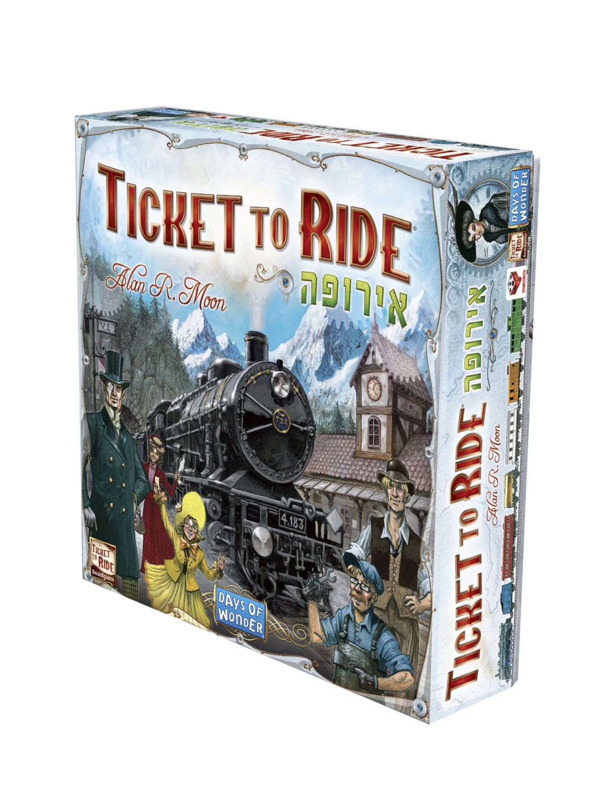TICKET TO RIDE טיקט טו רייד אירופה