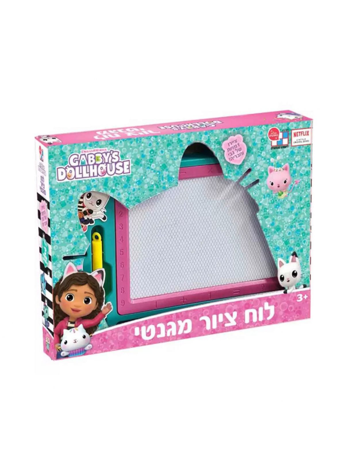 לוח ציור מגנטי בית הבובות של גבי
