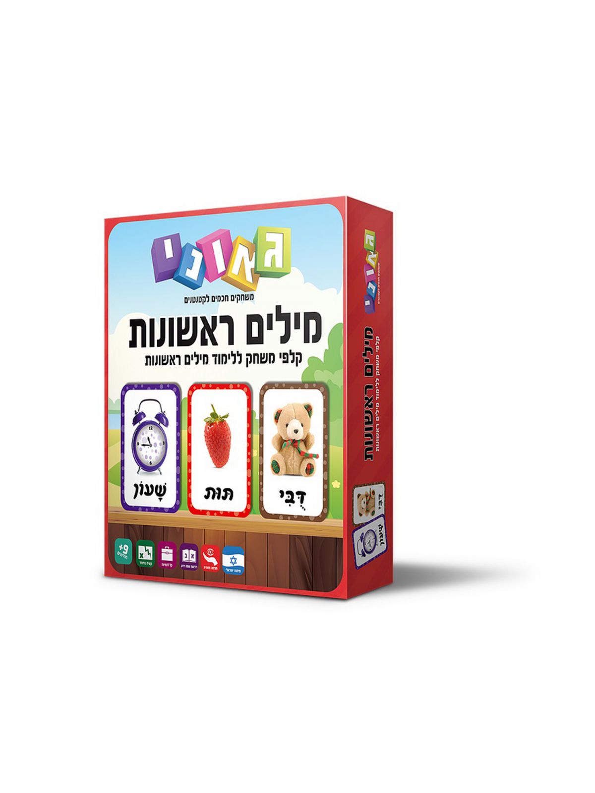 כרטיסיות מילים ראשונות