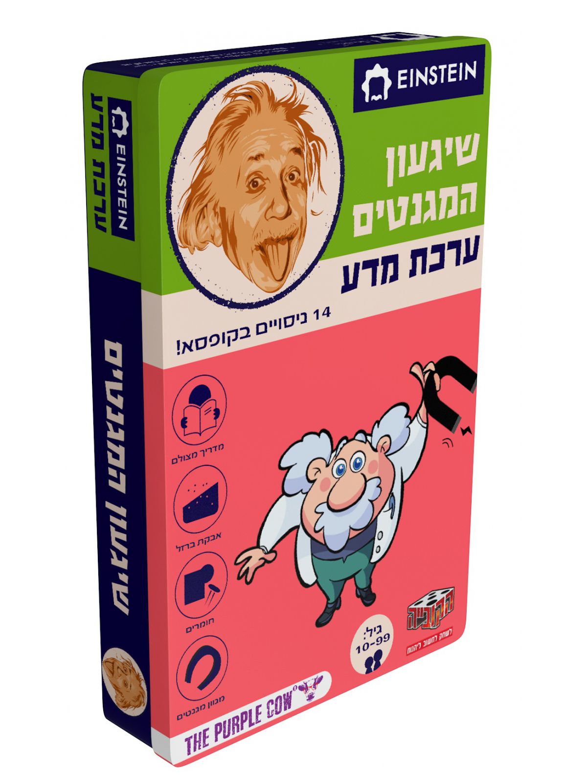 המעבדה שיגעון המגנטים - ערכת מדע איינשטיין