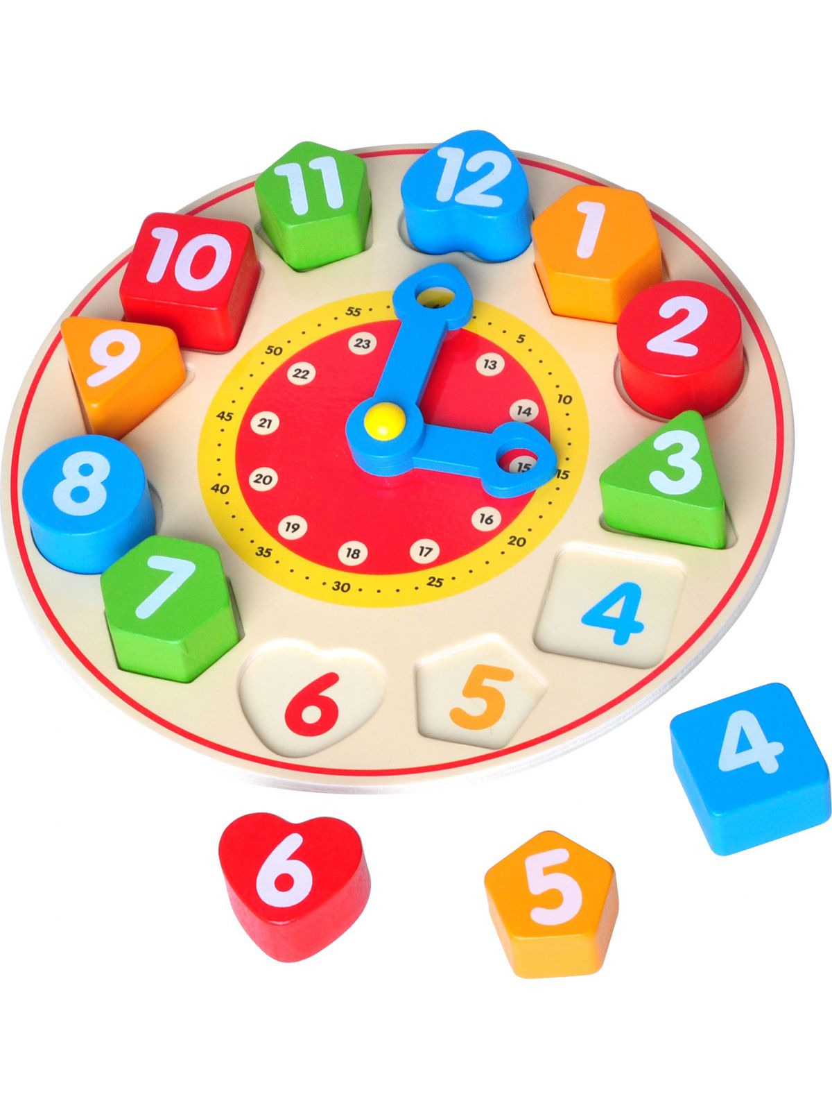 משחק השעון הראשון שלי עץ