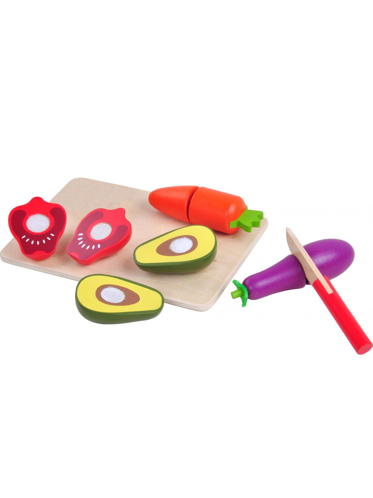 משחק חיתוך ירקות עץ