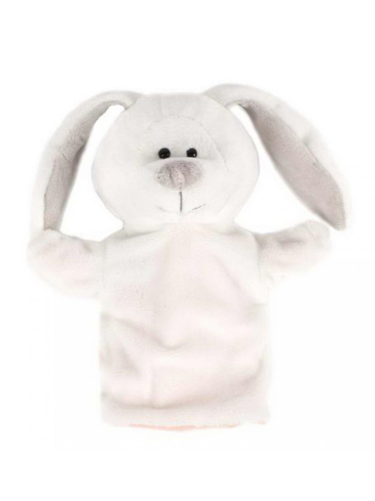 ארנב לבן בובת כף יד