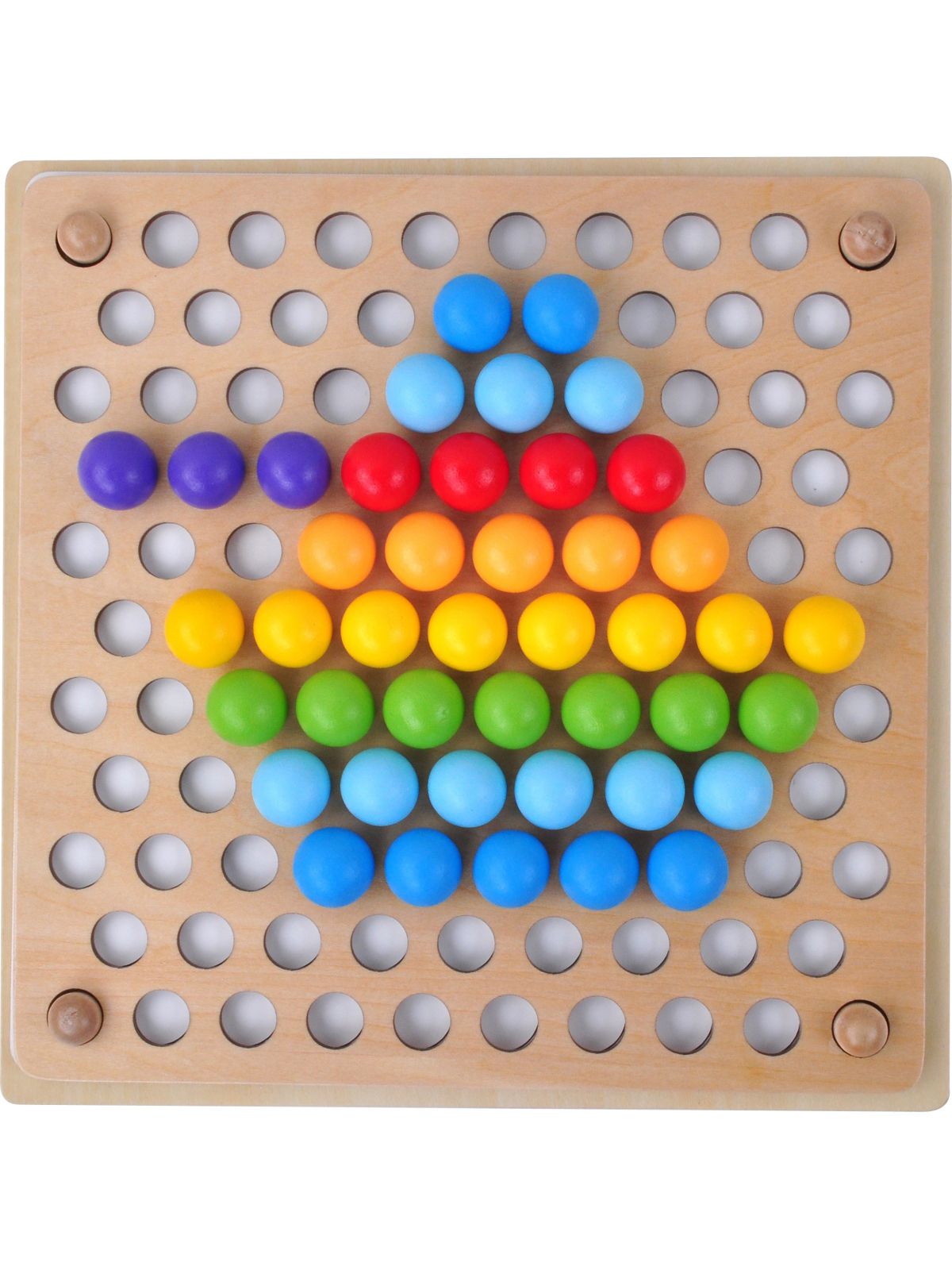 משחק חרוזים תפוס והתאם עץ