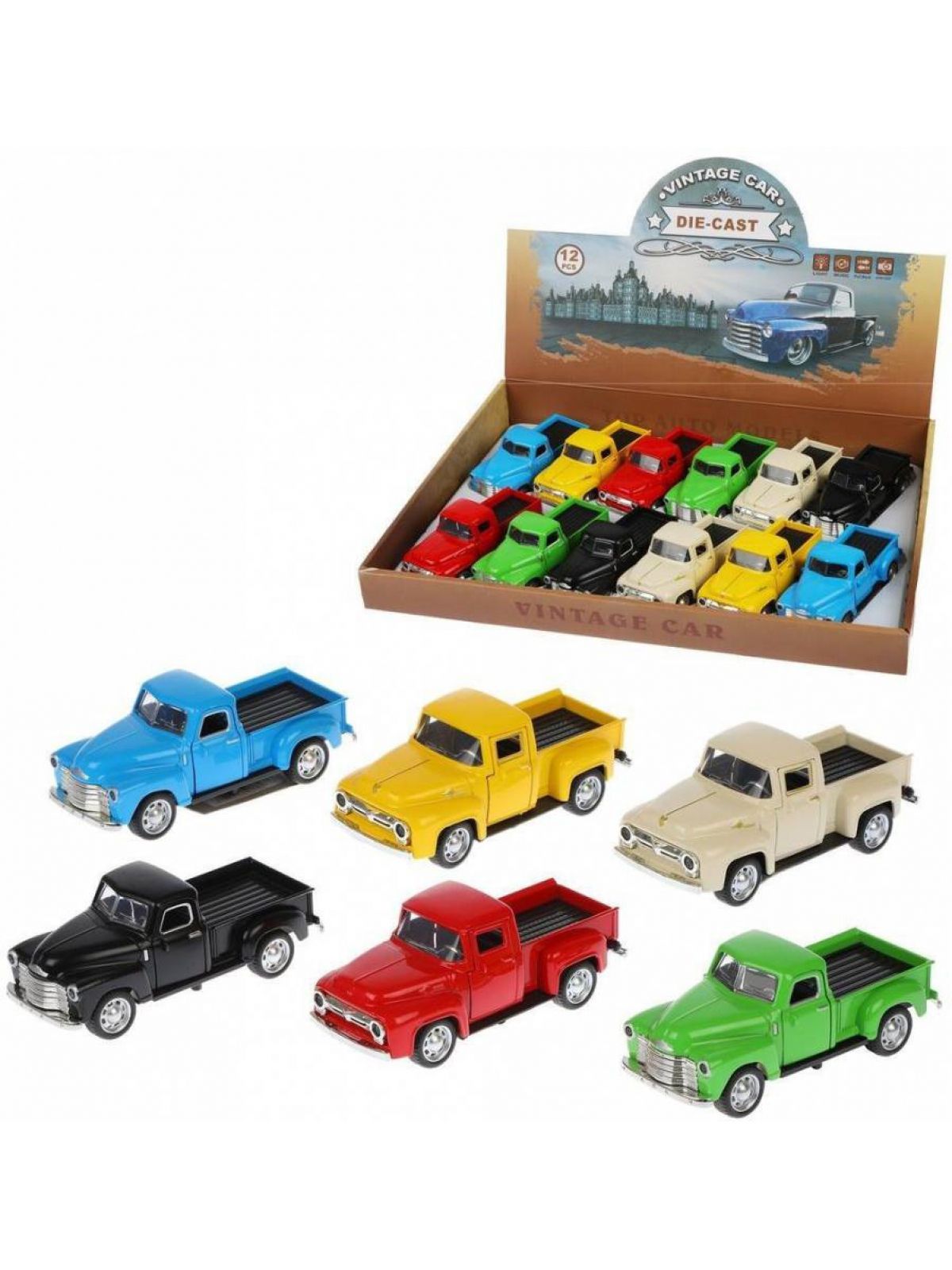 מכונית מתכת וינטג’