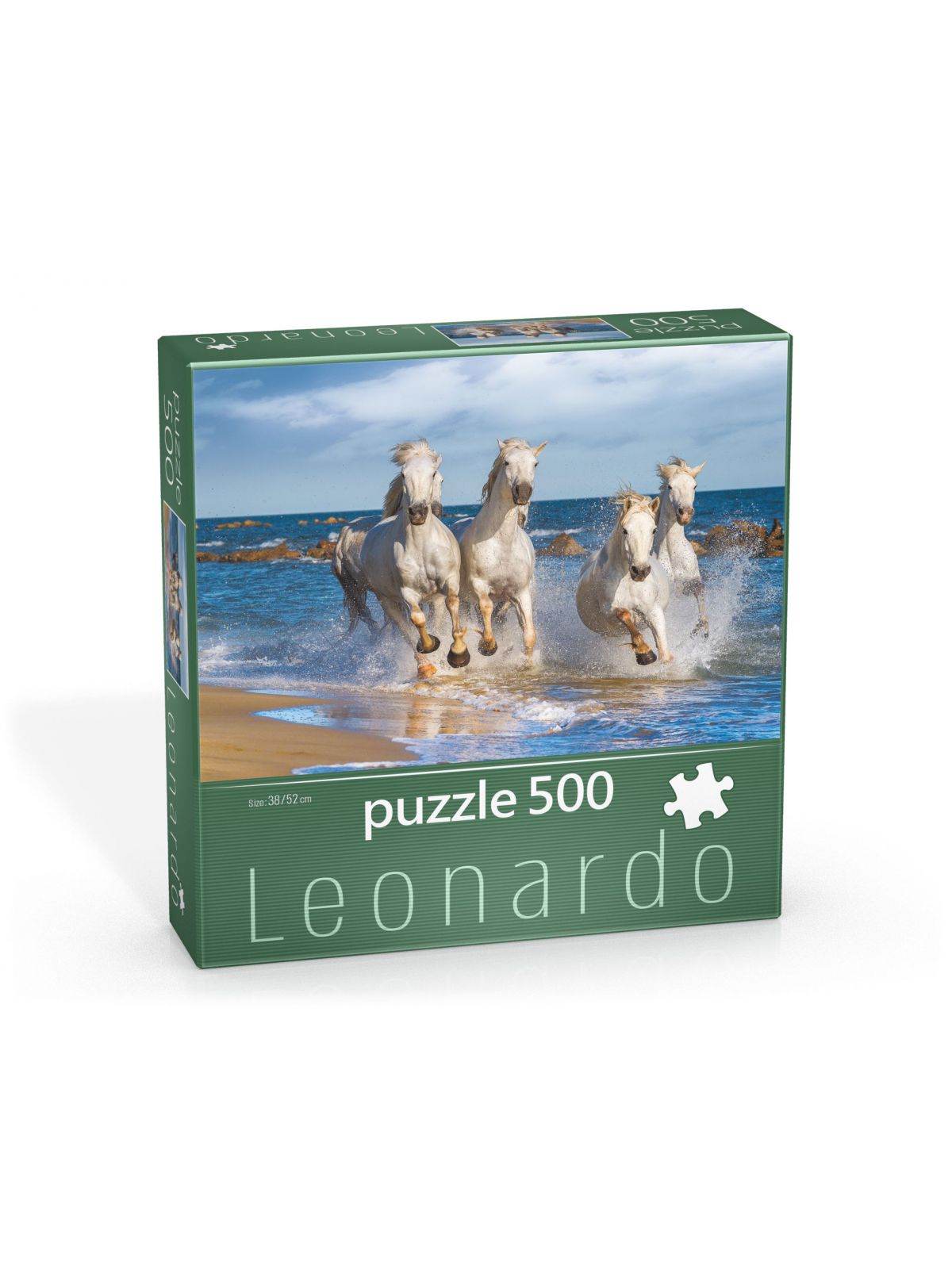 פאזל סוסים על הים 500 חלקים
