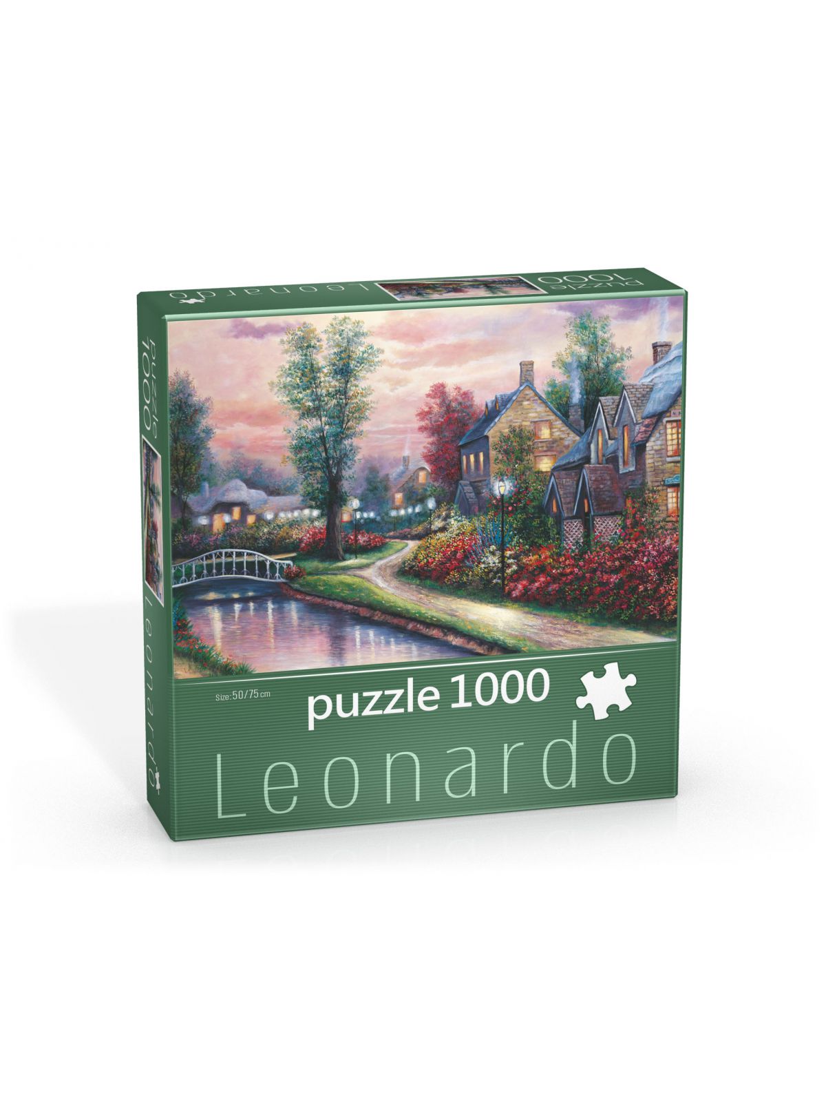 פאזל חורף נוצץ 1000 חלקים