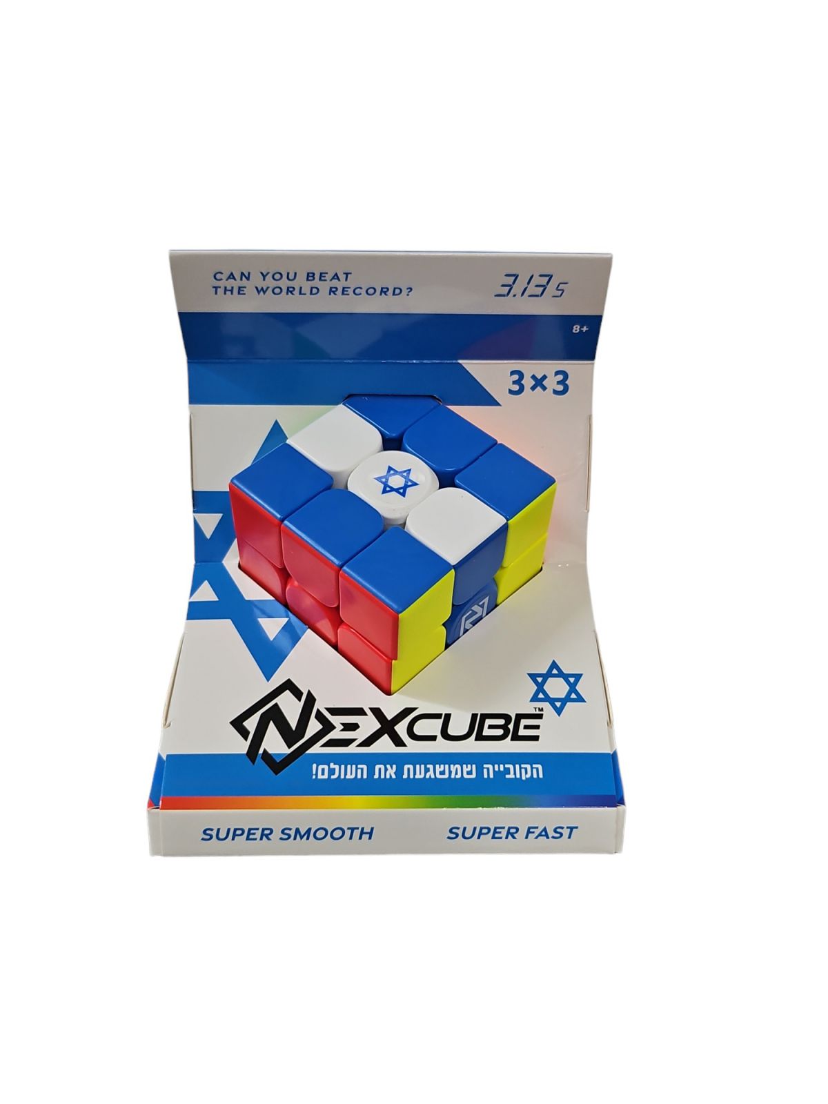 נקסקיוב קובייה הונגרית דגל ישראל 3x3