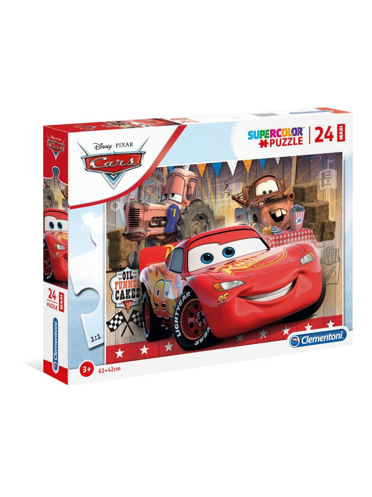 פאזל מכוניות דיסני 2X20 חל’