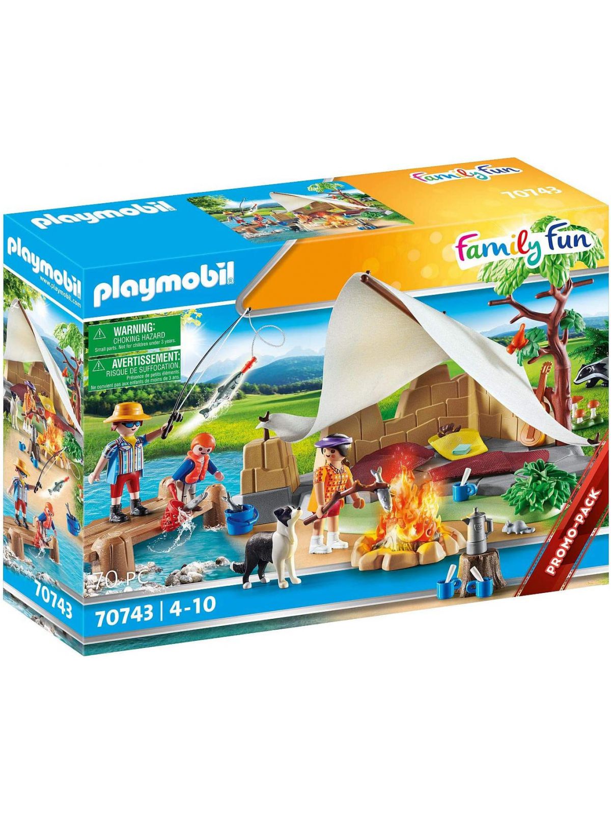 פליימוביל טיול קמפינג משפחתי